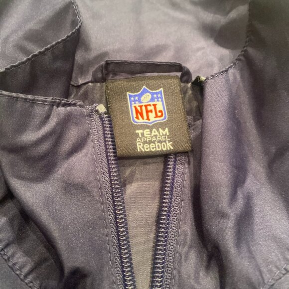 NFL New England Patriots Sports Illustrated Windbreaker Jacket Size Large - Picture 3 of 8